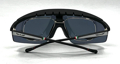 Vintage FOVS Italy Custom Shield Sunglasses NOS Sports Glasses w/ Box