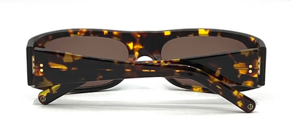Cynthia Benjamin Ethan Tor Tortoise Vintage Sunglasses 60-19-135 Made in Japan