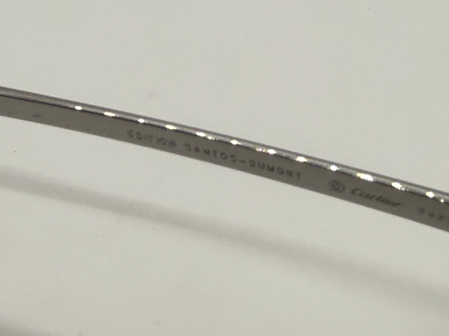 Cartier Santos-Dumont Edition Aviator Sunglasses Zeiss Polarized Deadstock