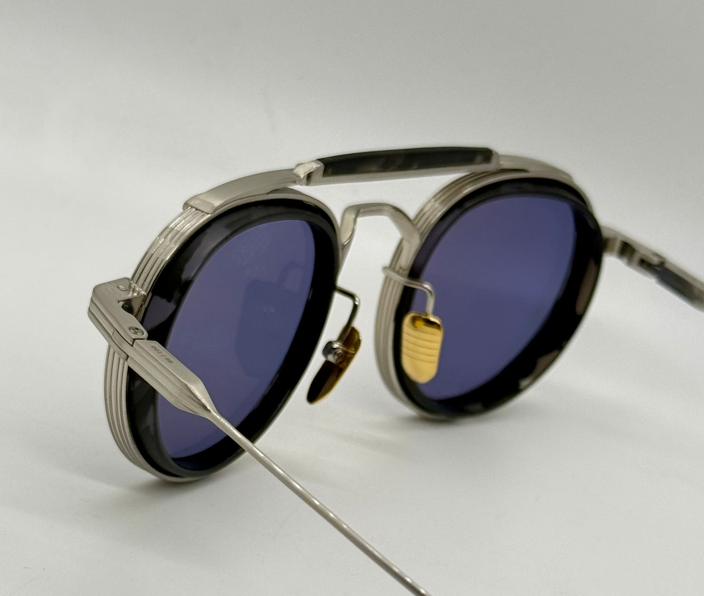 Jacques Marie Mage CASSADY in ANTIQUE JMMCD55-Titanium Aviator- Rare