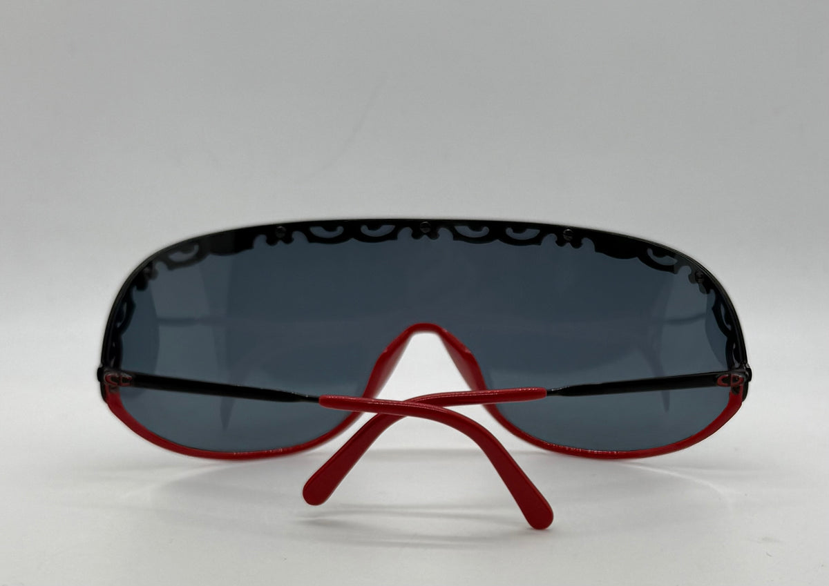 Christian Dior 2501 93 VINTAGE Shield Sunglasses Unworn Made in Austria 1980s