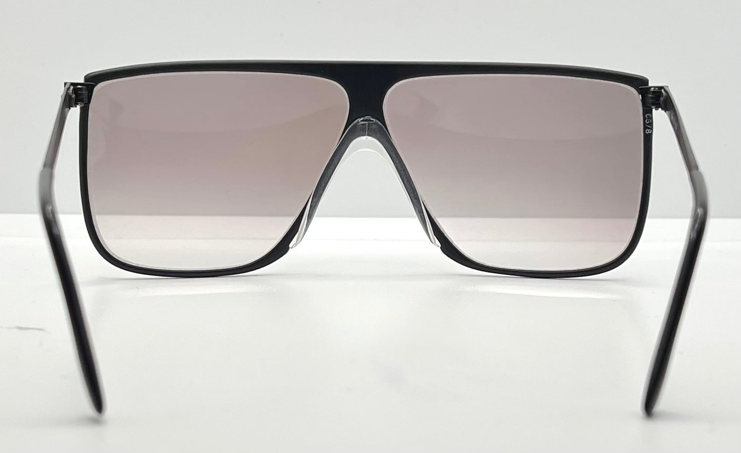 Mod. 93 CHG Shield Sunglasses w/New Grey/Purple Custom Gradient Lenses-Deadstock