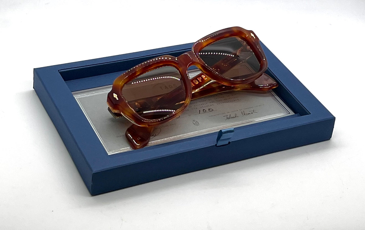 Jacques Marie Mage TAOS HOPPER in VINTAGE HAVANA 10yr-Ltd 100 Unworn-Full Kit-Japan
