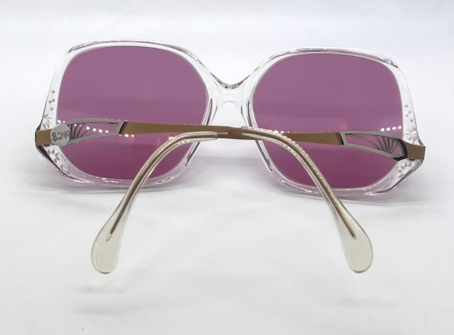 Neostyle Plaza 22A-Vintage Sunglasses-New Solid Rose  Custom Lenses-Unworn