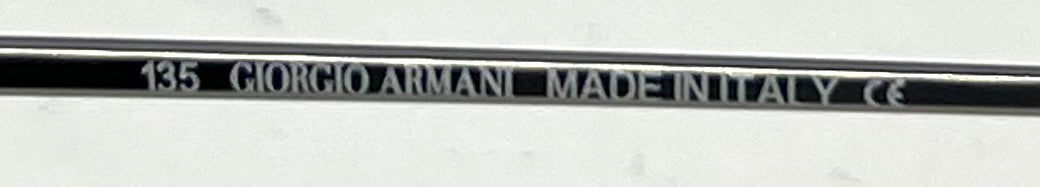 Giorgio Armani GA 22 6LB Y2k Vintage Sunglasses-New Solid Purple Custom Lenses