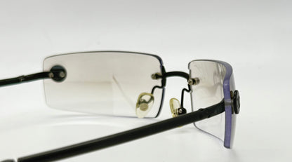 Chanel 4047 C.170/8G Y2K Vintage Sunglasses-Unworn All Original-Rimless-62mm