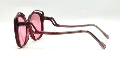 GIVENCHY AA VINTAGE Oversized Sunglasses-New Rose Custom Lenses-Unworn-France