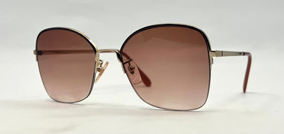 Cottet 941-Vintage Half-Rim Sunglasses-New Gradient Tinted Custom Lenses-Unworn