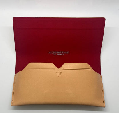 Jacques Marie Mage Handmade Leather Eyewear Case – Brand New, Italy
