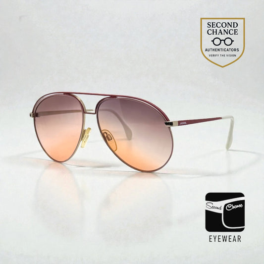 ALPINA VINTAGE Sunglasses-3302220-New Tri-Gradient Custom Tinted Lenses-60mm-UNWORN