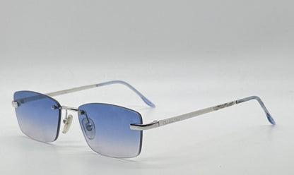 Christian Dior Tiger Rimless Vintage Sunglasses-New Gradient Custom Lenses-58mm-Unworn