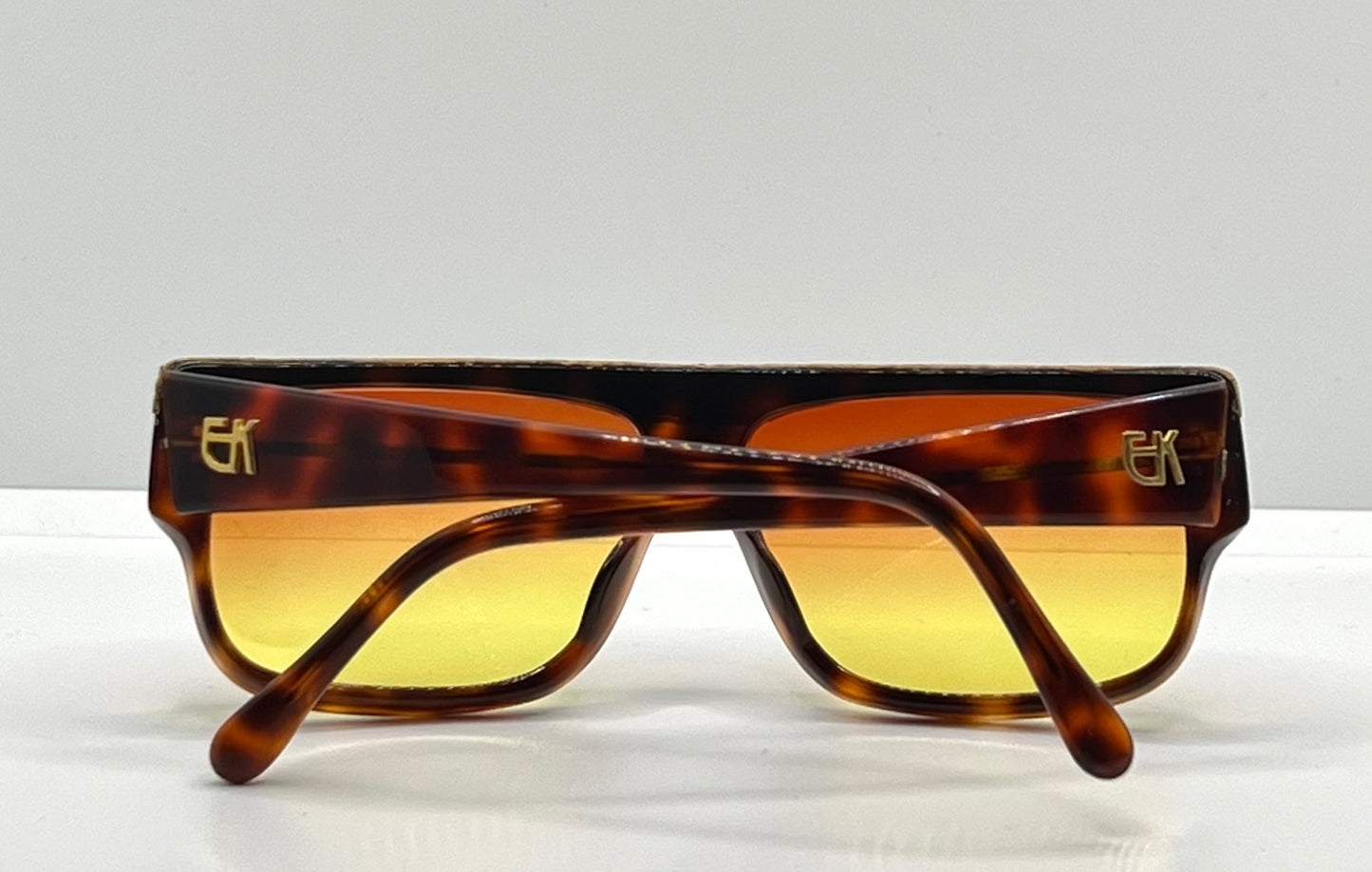 Vintage Emmanuelle Khanh 10640 Python Sunglasses – Sunburst Edition 1 of 1