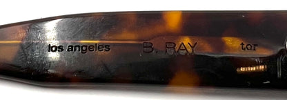 BENJAMIN “B. Ray”-Polarized Tortoise Sunglasses-Unworn-Japan