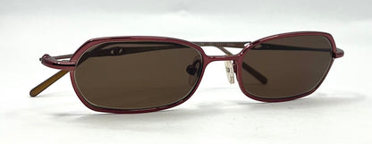 Valentino 5327 OJV2 Y2K Vintage Sunglasses-New Solid Brown Custom Lenses