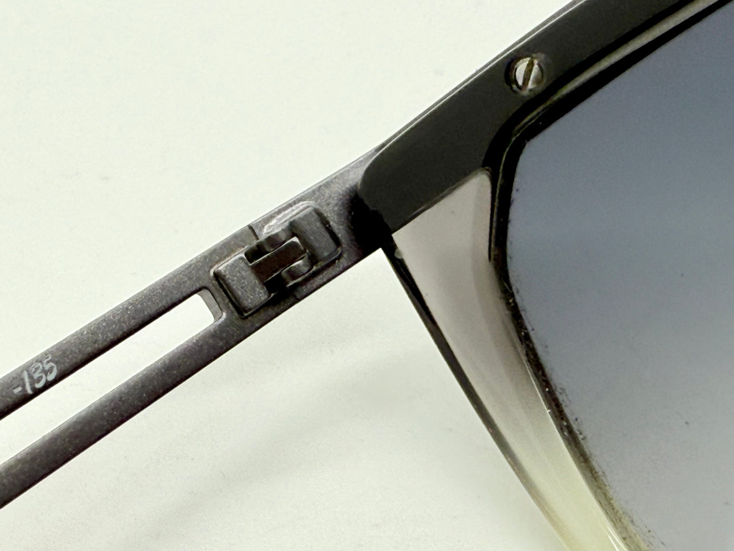 Chloé CL2186 C01-VINTAGE Shield Sunglasses-RARE/UNWORN-France-58mm-Grey Gradient
