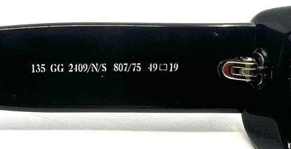 Gucci GG 2409/N/S 807/75 - Y2K VINTAGE Sunglasses-Unworn-Italy