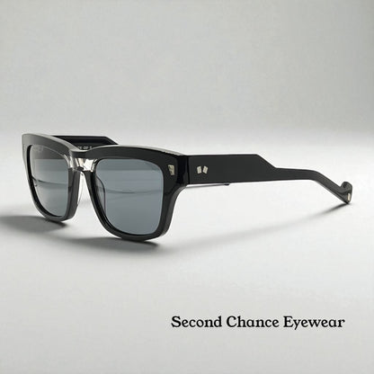 ENTOURAGE OF 7 – RUNYON Sunglasses– 2 Tone Black Frame-Full Kit-New/Unworn-54mm