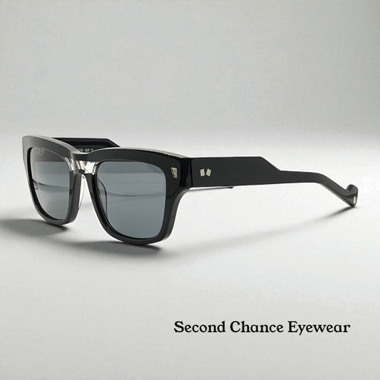 ENTOURAGE OF 7 – RUNYON Sunglasses– 2 Tone Black Frame-Full Kit-New/Unworn-54mm