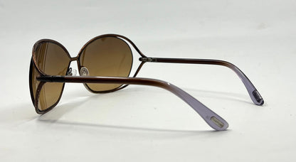 Tom Ford TF686 58 Brown Gradient Sunglasses-Unworn-Full Kit-Made in Italy