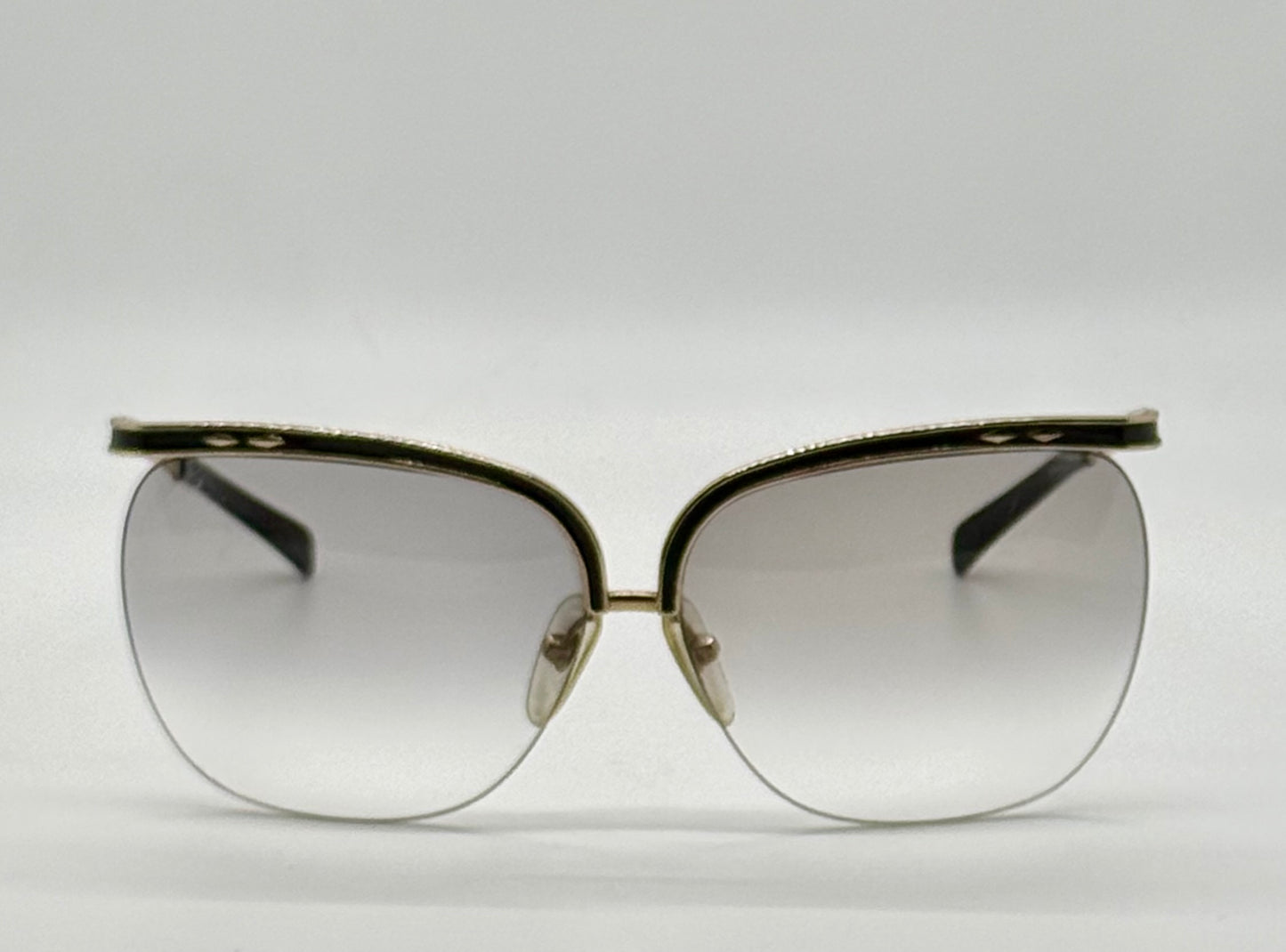 Playboy 4595 Vintage Rimless Sunglasses-70s Collector-Rare-Italy