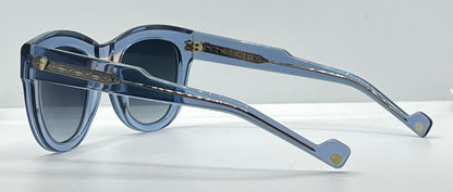 Entourage of 7 Sycamore-Ice Blue 51-24-142 Grey Gradient Sunglasses-New/Unworn