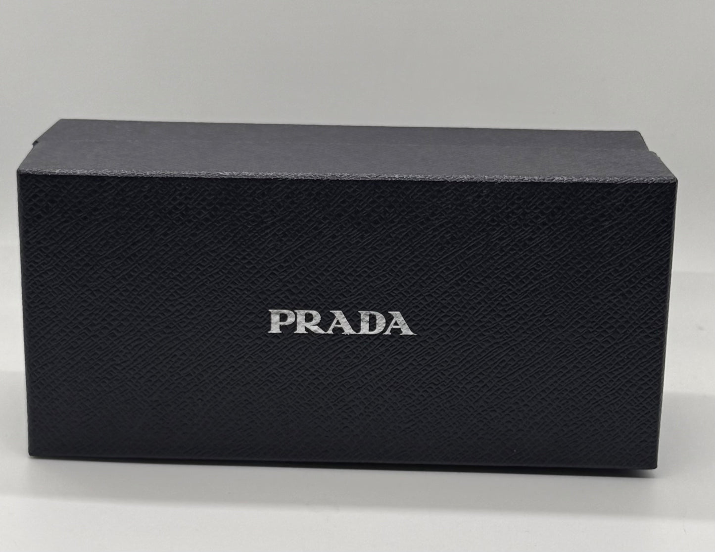 Prada SPR C05 Oversized Shield Sunglasses Black Unworn Full Kit Italy