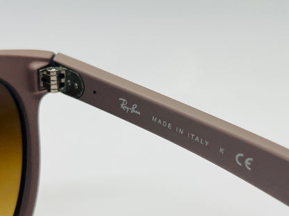 Ray-Ban RB4184 886/85 - Matte Beige Frames with Brown Gradient Lenses