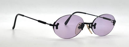 Jean Paul Gaultier 55-0174 Unworn Vintage Rimless Sunglasses-New Custom Lenses-Japan
