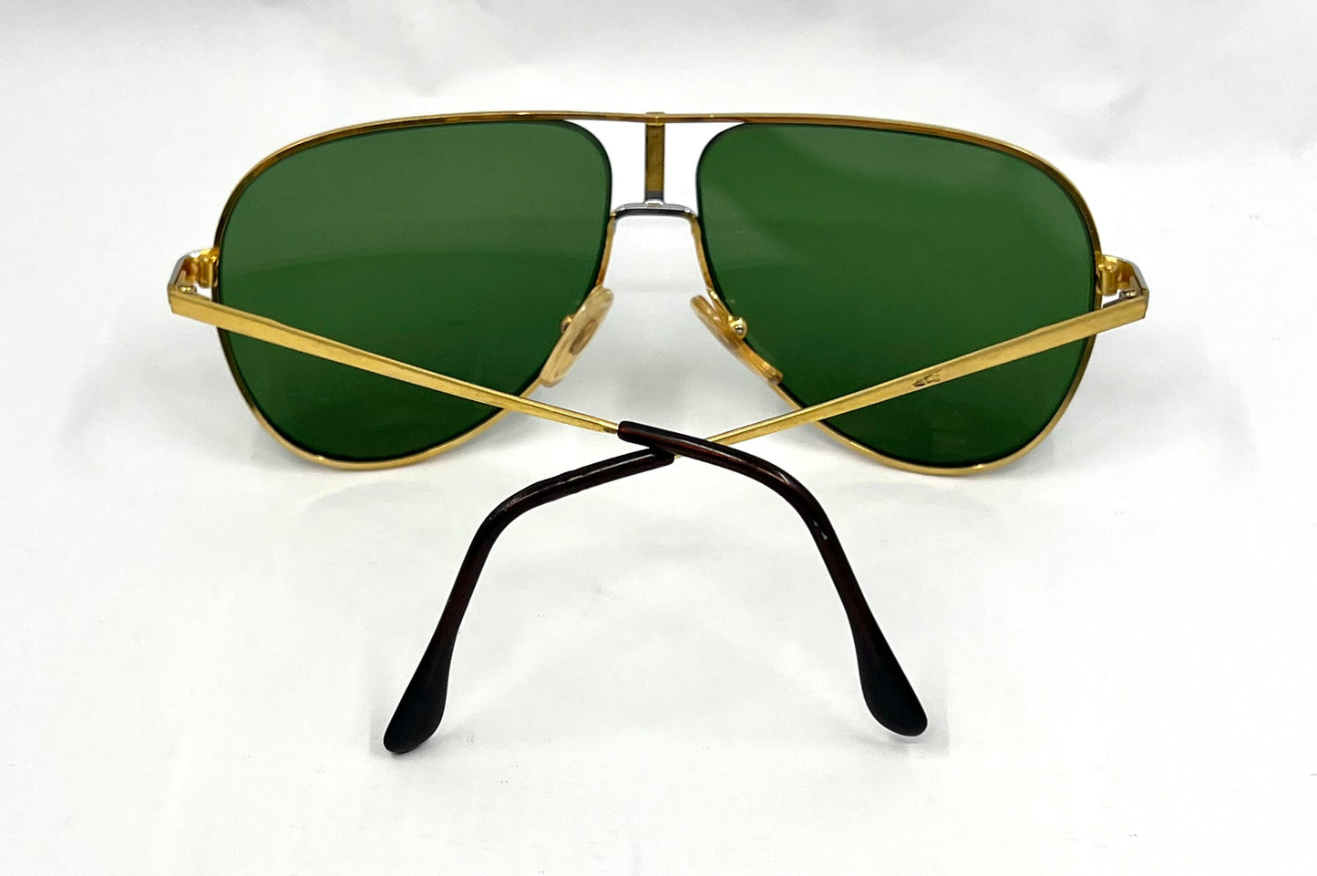 HEAD 77 F020-Vintage Aviator Sunglasses-Green Lenses-Italy-60mm-Unworn