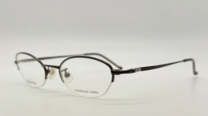 GUCCI GG 2660 7PR Y2K Vintage Half-Rim Oval Optical Frames – Italy