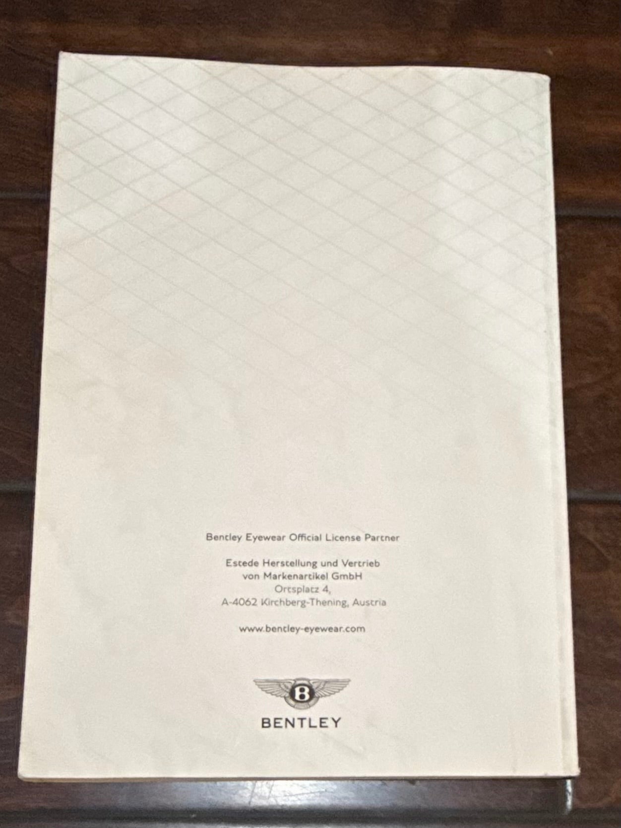 Bentley Eyewear Catalogue Spring Summer 2019 – Authentic Luxury Brand Archive