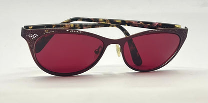 ProDesign Denmark 3831 Sunglasses-New Crimson Bloom Second Chance Custom Lenses-Unworn