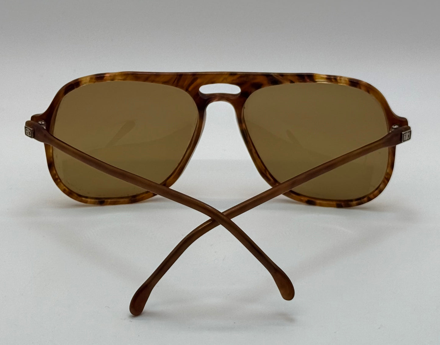 Deadstock Vintage Emilio Pucci 281 085 Tortoise Aviator Sunglasses-Rare 1970s Italian Design