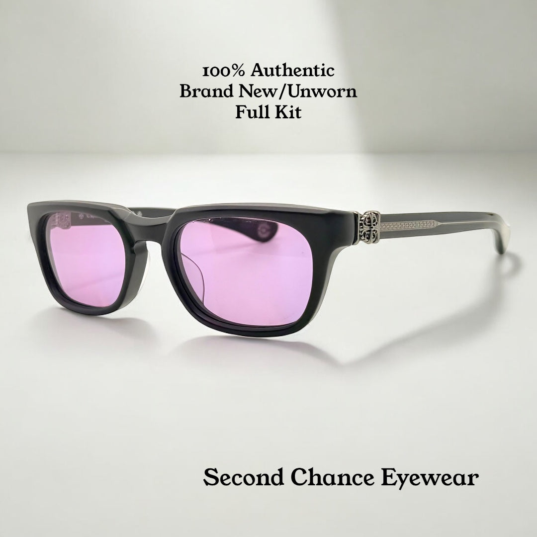 Brand New Chrome Hearts “GRIM” MBK Frame w/Brand New, Custom Berko’s Designs Lenses