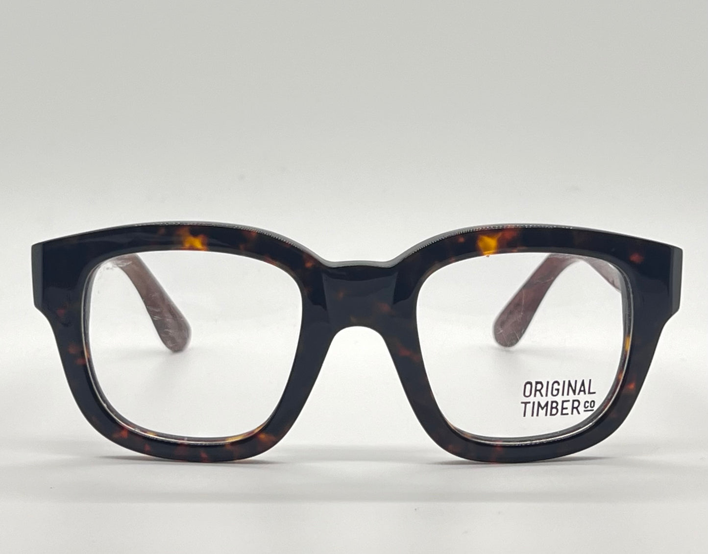 Original Timber Co. San Francisco Eyeglass Frames-Model: B-15000
Y2K Deadstock-Genuine Wood Temples