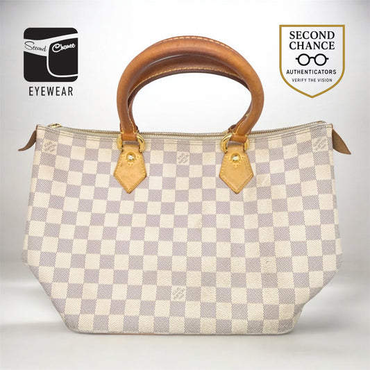 Louis Vuitton Saleya PM Damier Azur Tote Bag Gold Hardware