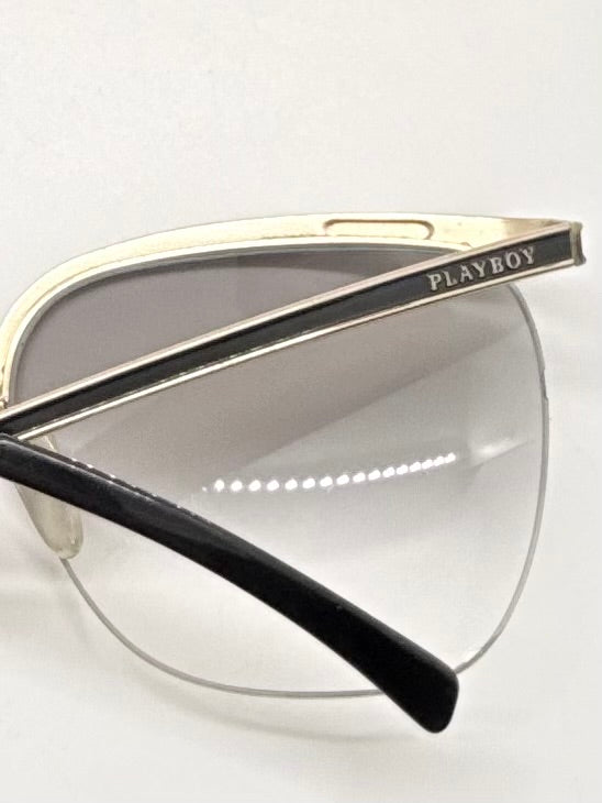 Playboy 4595 Vintage Rimless Sunglasses-70s Collector-Rare-Italy