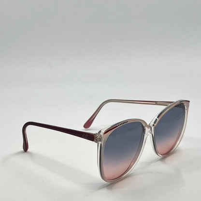 Oleg Cassin 780 Vintage Sunglasses w/New Blue/Rose Gradient Custom Tinted Lenses-Unworn-140mm