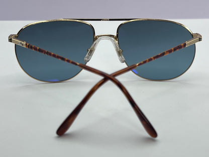 Vintage 1990s Lacoste Sunglasses Mod. 764F Made in France-Tinted Glass Mirrored Lenses