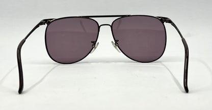 Tura MOD 278 Vintage Bronze Metal Sunglasses-New Rose Smoke Custom Lenses
