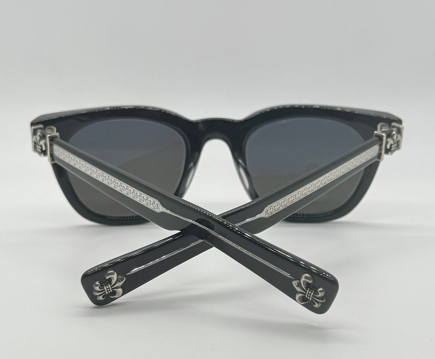 Chrome Hearts Penetranus Rex BK 49-25-143 Sunglasses Full Kit Japan Zeiss Lenses