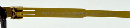 Zen Barcelona Einstein Z457 C.04 44-25 Round Optical Glasses Duralumin 7075 NIB