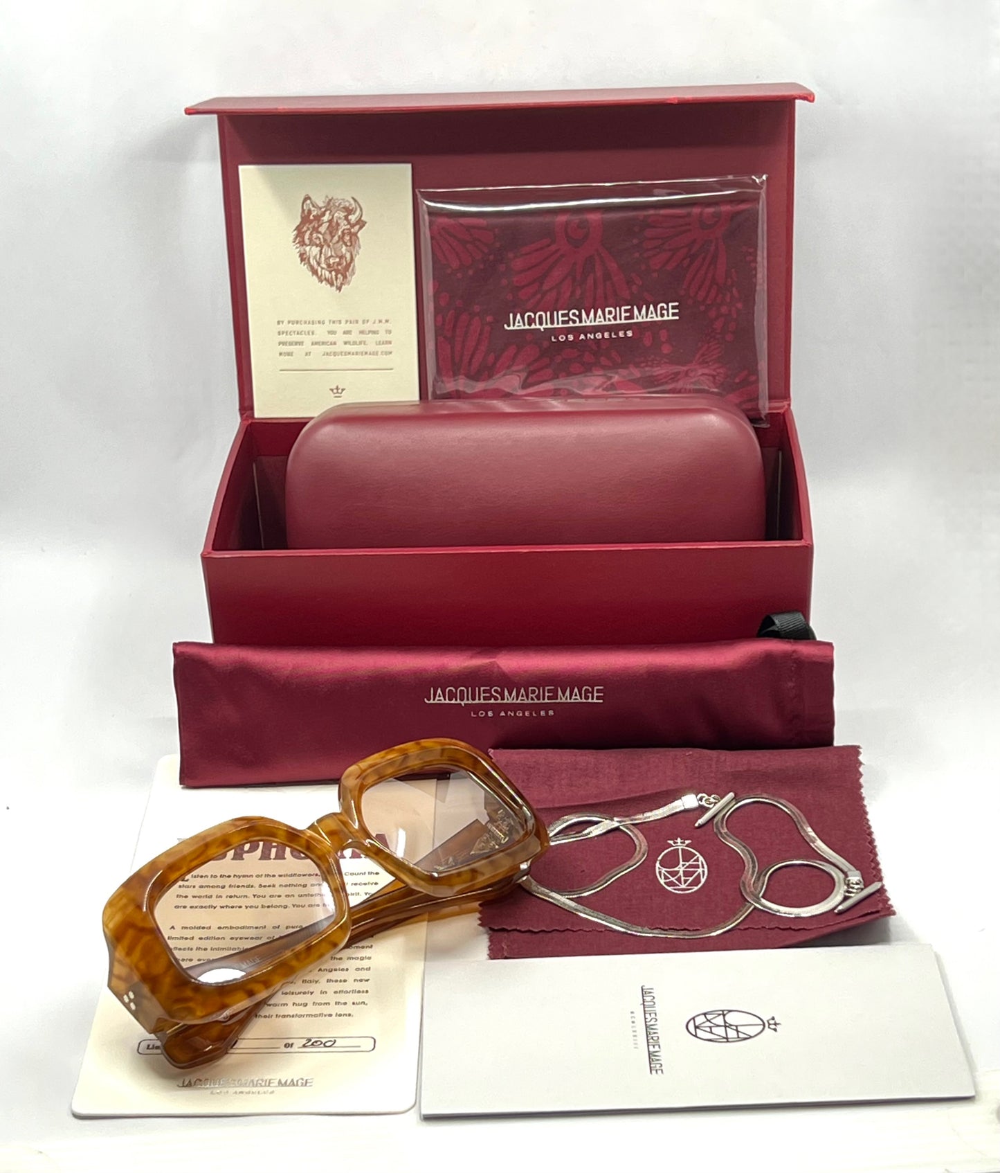 Jacques Marie Mage STARCASTLE in TEDDY TAN Unworn/Full Kit