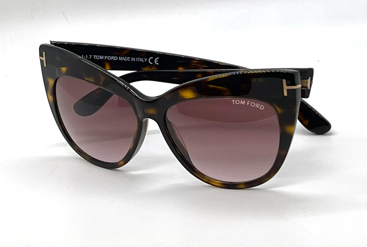 Tom Ford Nika TF523 52F Dark Havana-Vintage/Unworn Sunglasses-Case Italy