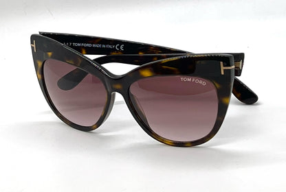 Tom Ford Nika TF523 52F Dark Havana-Vintage/Unworn Sunglasses-Case Italy