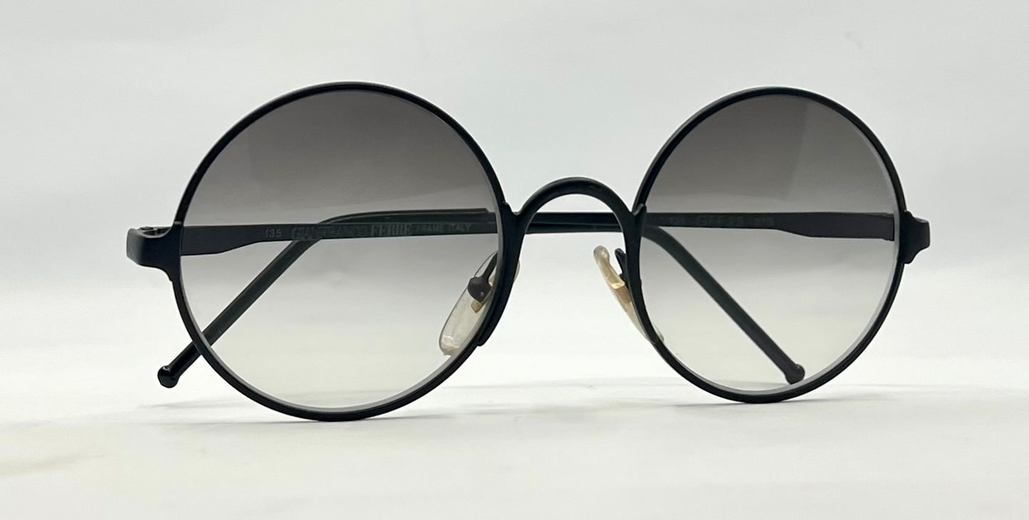 Gianfranco Ferré GFF 23-Vintage Round Sunglasses 50-21 Made in Italy