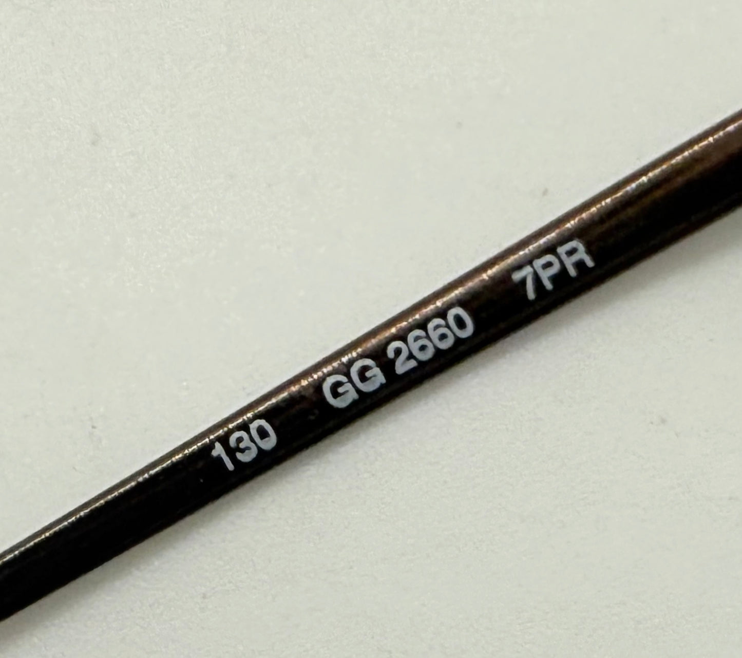 GUCCI GG 2660 7PR Y2K Vintage Half-Rim Oval Optical Frames – Italy