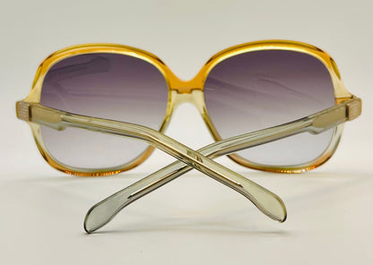 Vintage Emilio Pucci
Sunglasses-Amber Gold
Gradient Grey Lenses-NOS/UNWORN