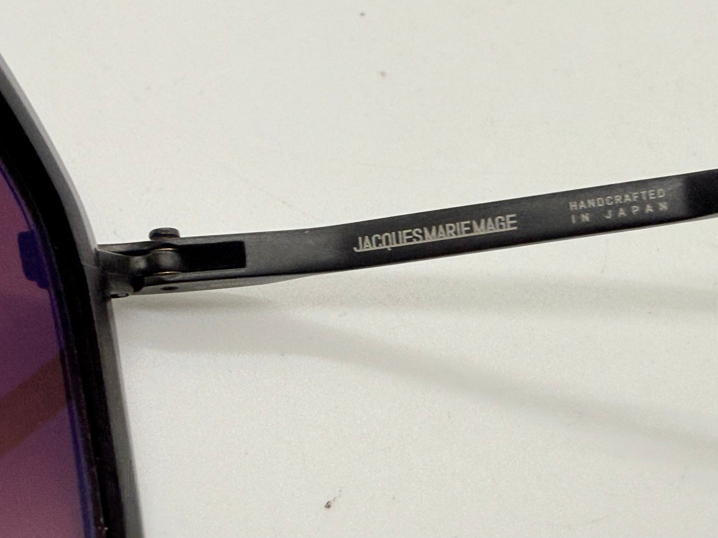 Jacques Marie Mage LOCKHEED BLACK-Titanium Sunglasses-Ltd 400-Full Kit