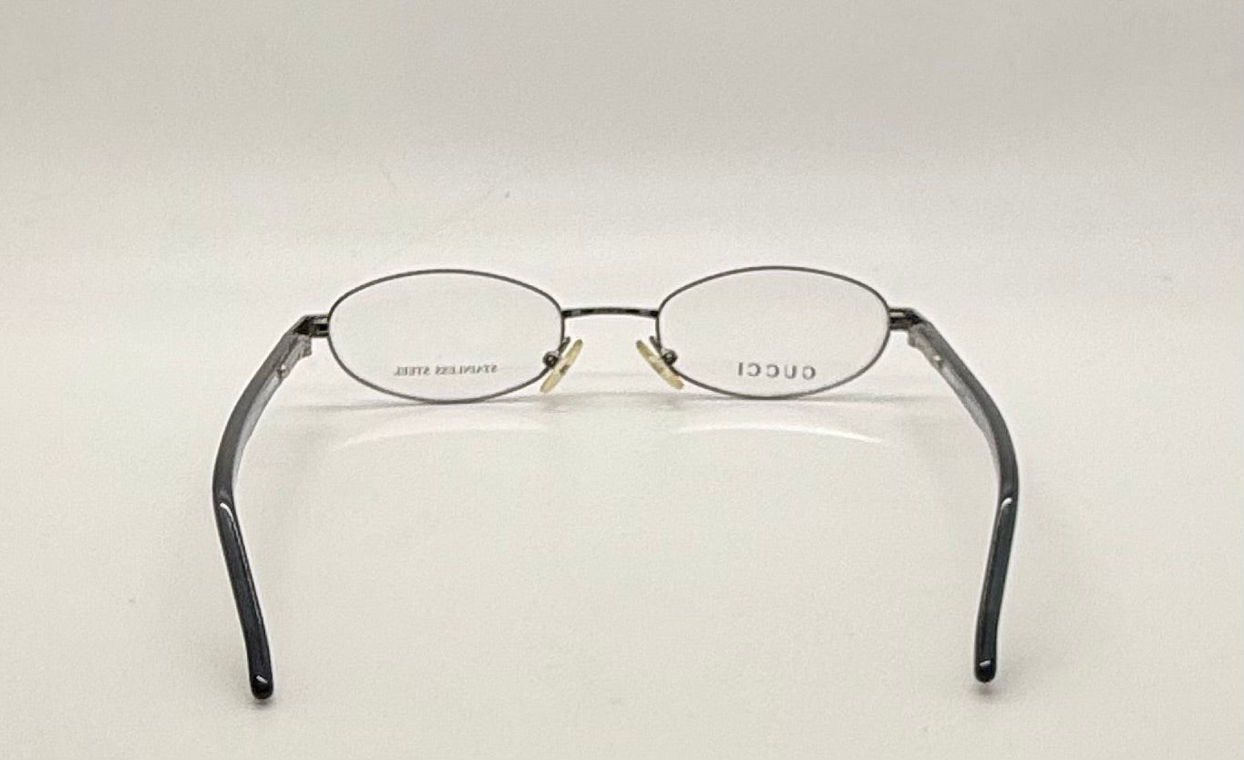 Gucci GG 2679 RV3 Stainless Steel Oval Frames-Vintage Unworn-Italy